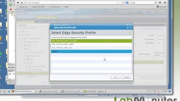 LabMinutes# SEC0072 - Cisco ASA 1000V Basic Edge Security Profile and Policies (VNMC Mode)