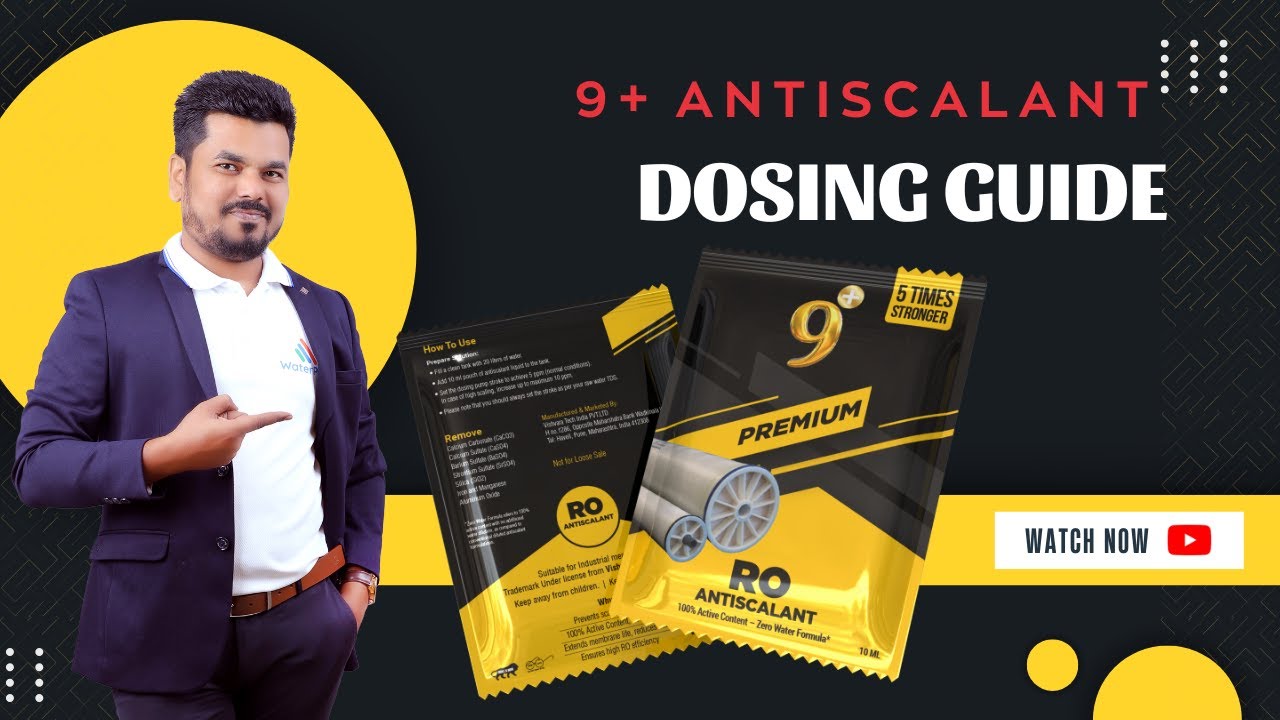 9+ Premium Antiscalant कैसे Use करें? (10ml Pouch) | 1000 LPH RO Plant Dosing Guide |
