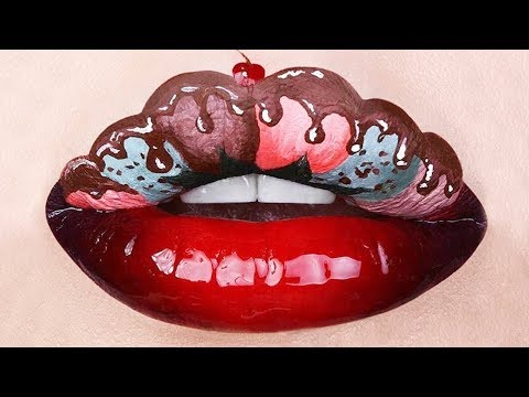 7 Amazing Lip Art Ideas - Lipstick Tutorials For Beginners