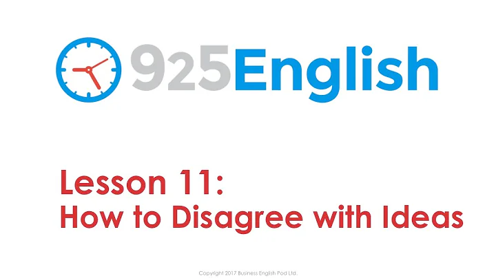 925 English Lesson 11 - How to Disagree and Say No in English - DayDayNews