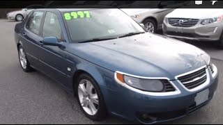 *SOLD* 2007 Saab 9-5 2.3T Aero Walkaround, Start up, Tour and Overview