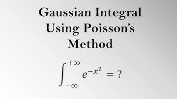 Gaussian integral Using Poisson method