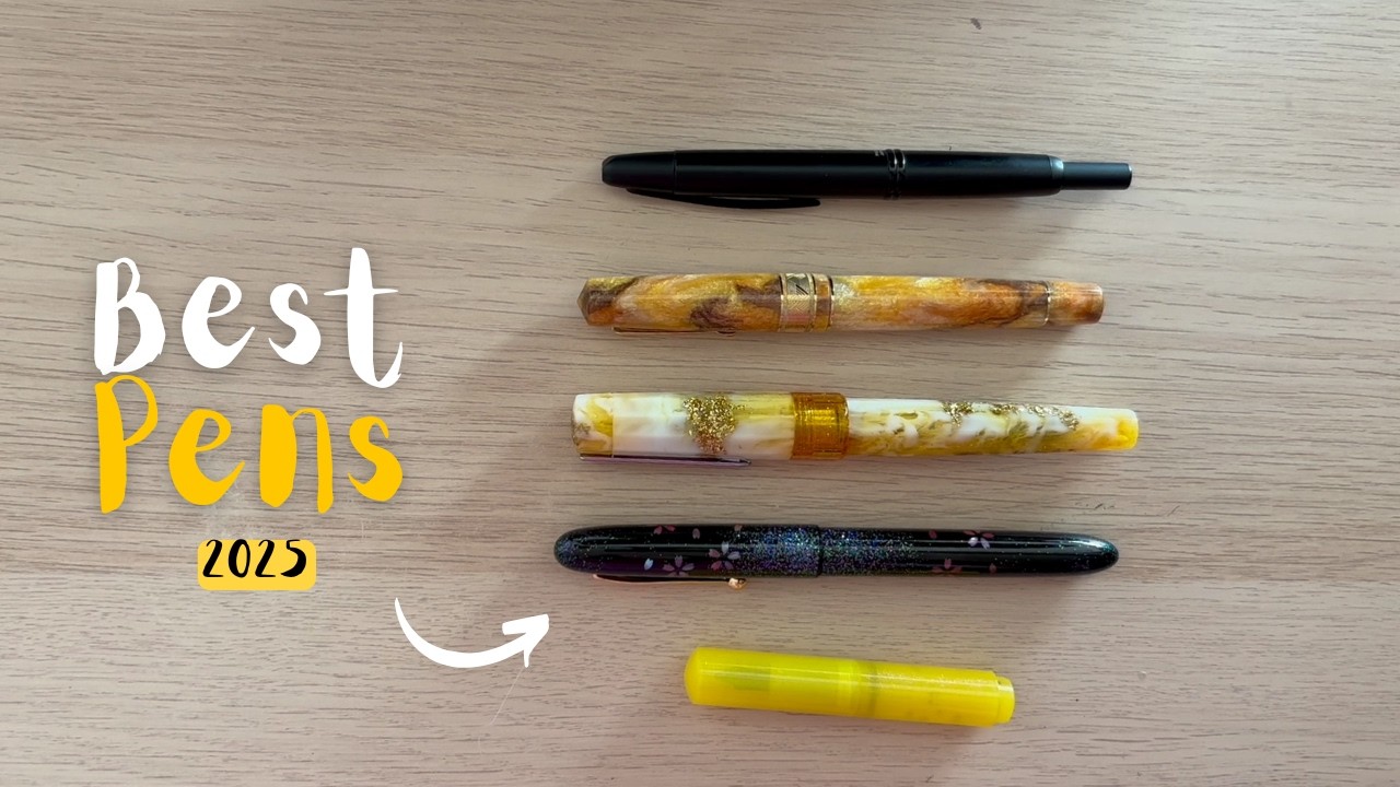 Top 5 fountain pens | 2025 and ever
