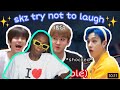 Doing a stray kids try not to laugh challenge impossible innerchxld