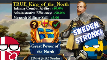 EU4 but the SWEDISH ARE OVERPOWERED - AI Only Timelapse