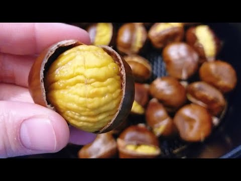 HẠT DẺ NƯỚNG cực ngon ăn là ghiền ( bằng nồi chiên không dầu ) nhanh gọn lẹ
