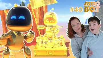 Astro gets the legendary Golden Bot Trophy | Gameplay with Ima and Jessy
