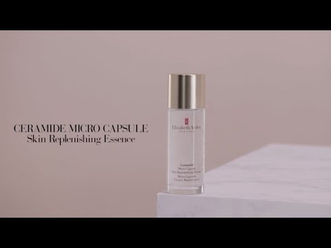 Clear and radiant skin with Ceramide Micro Capsule Skin Replenishing Essence | Elizabeth Arden