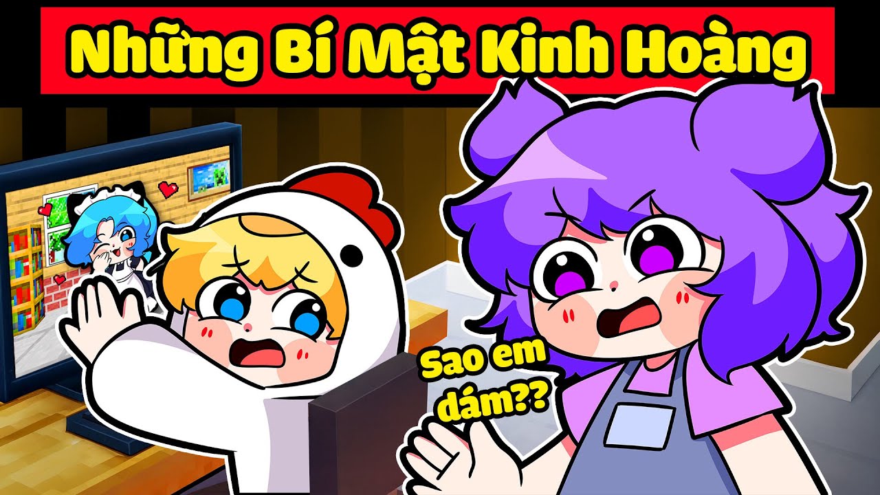 NABEE PHÁT HIỆN NHỮNG BÍ MẬT KINH KHỦNG KHIẾP CỦA CÁC THÀNH VIÊN SINH TỐ TEAM TRONG MINECRAFT 😱🤫