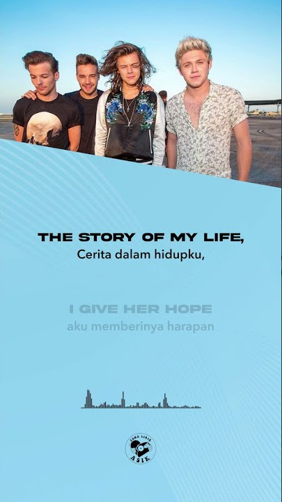 One Direction - Story of My Life (Lirik Lagu Terjemahan) #shorts