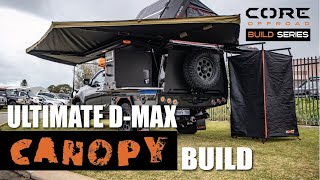 Isuzu D-Max 4WD GTU Canopy Setup Build - Core Offroad