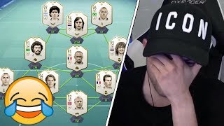 GamerBrother SPIELT gegen FULL PRIME ICON TEAM in der WEEKEND LEAGUE  😂  FIFA 19 STREAM HIGHLIGHTS