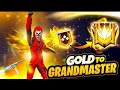 Today play gold to grandmaster BR Ranked in free fire #1
