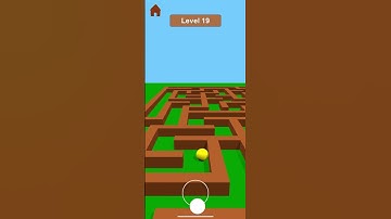 Maze game 3d level 19👉☠️😱😱 level 20