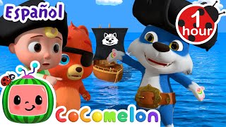 Aventuras piratas a través de los siete mares | CoComelon y los animales 🍉| Dibujos para niños by CoComelon y Animales - Canciones infantiles 30,057 views 3 weeks ago 1 hour