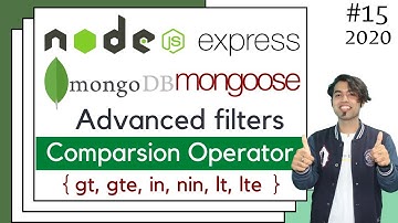 🔴 #15: MongoDB Comparison Query Operators using Mongoose and Node(Express JS) in Hindi in 2020