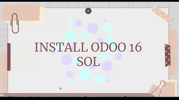 Odoo Software - Instalasi Odoo 16 SOL [SIB X PT Ctech ERP Indonesia]