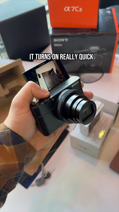 3 Things I Like About the Sony RX100 Camera for Content Creators