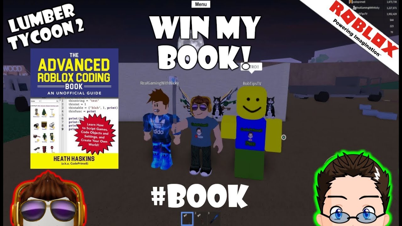 Roblox Lumber Tycoon 2 Win My Book Youtube - the advanced roblox coding book an unofficial guide ebook by