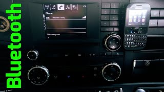 Mercedes Actros Radio Bluetooth paring