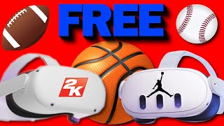 The BEST FREE Basketball/Sports VR Game on Meta Quest 2 & 3?  - Big Baller VR Review