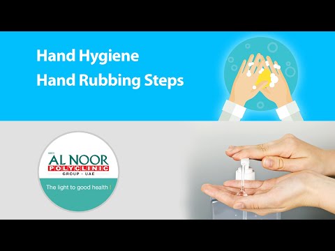 Hand Rubbing Steps