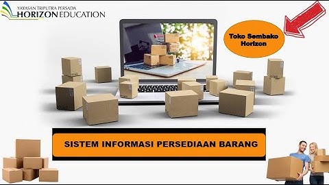 Aplikasi Persediaan Barang Berbasis Web