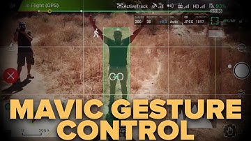DJI TUTORIALS - MAVIC- GESTURE CONTROL