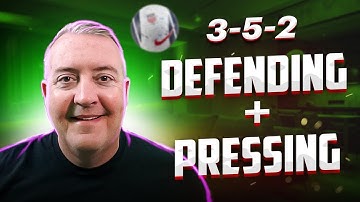 Shockingly Simple Defending and Pressing Tactics In A 3-5-2 - That Work!
