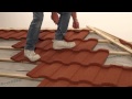 Fixing / Installing Lightweight Roofing: Tiling (Roma Profile)