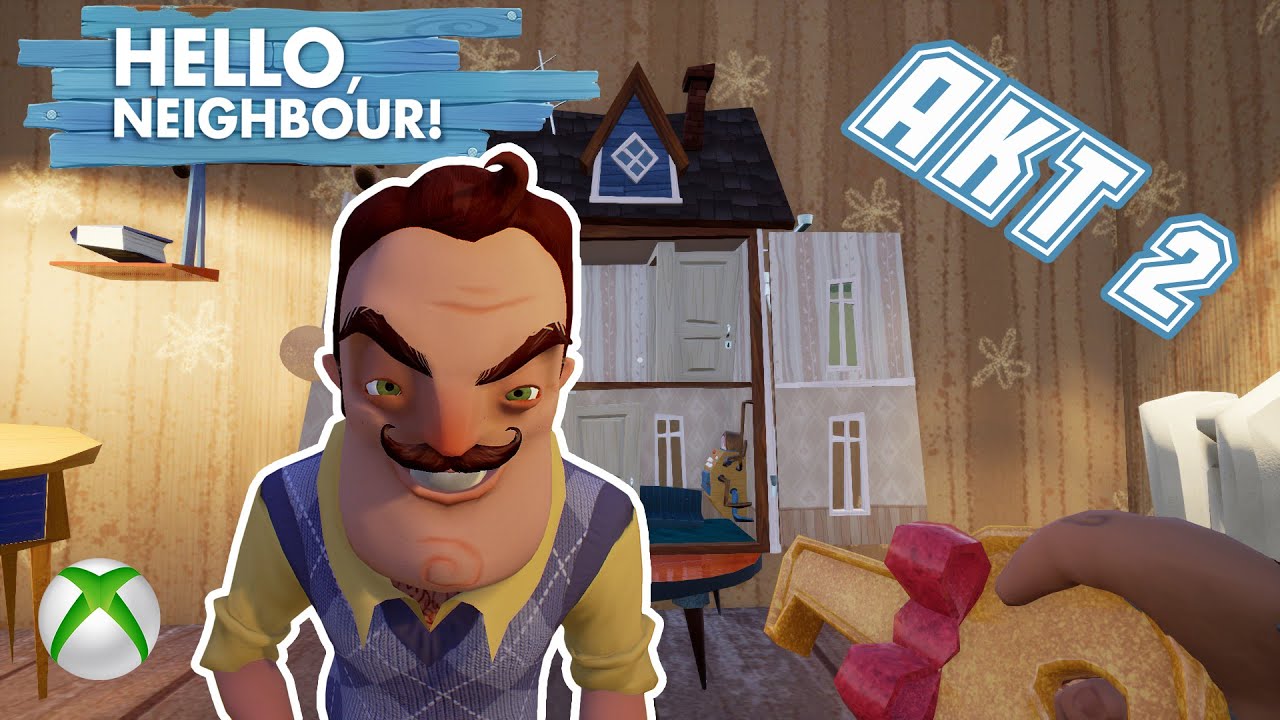 Соседа 2 акт игра. Привет сосед на хбокс 360. Hello Neighbor 2 Xbox 360. Привет сосед Xbox one. Игра привет сосед на Xbox one.