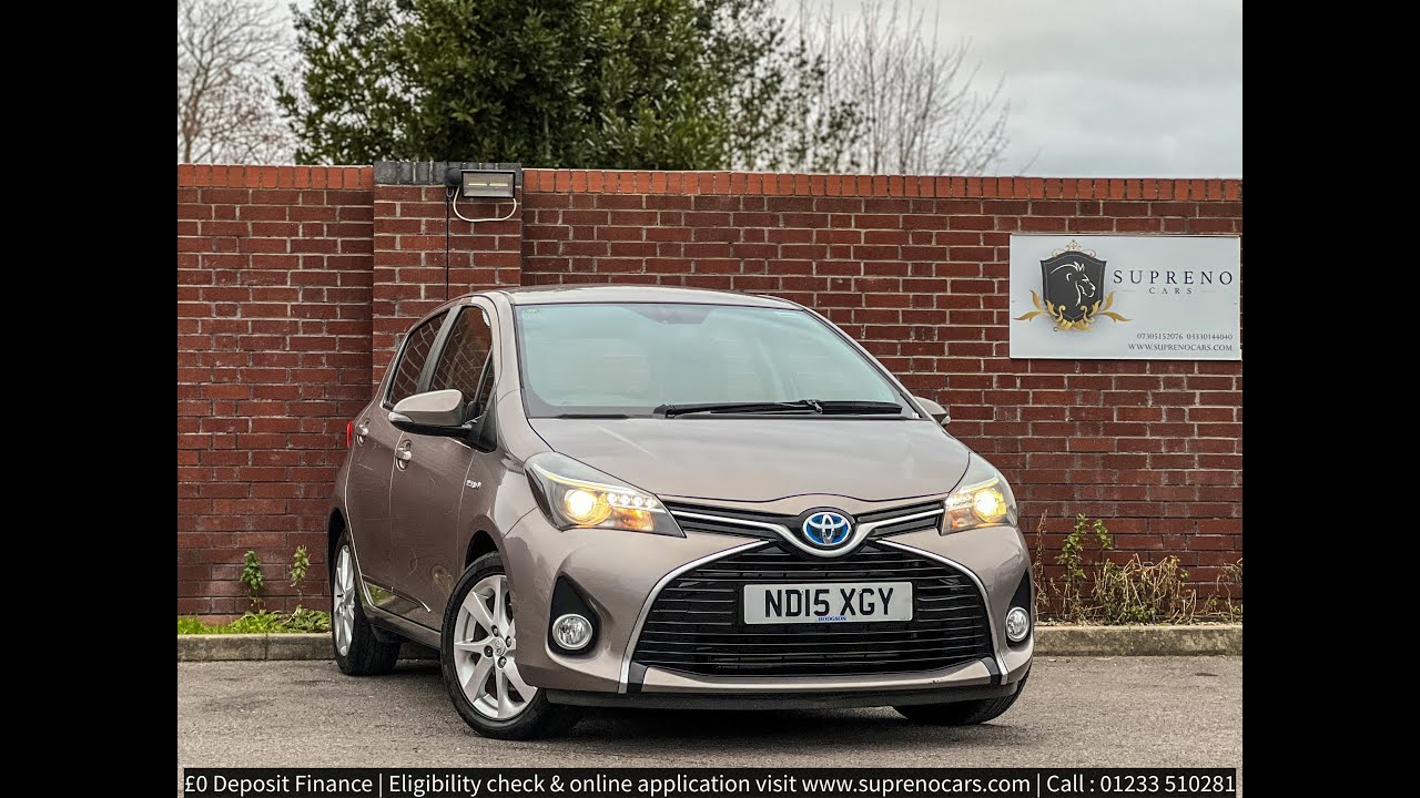 2015 TOYOTA YARIS HATCHBACK 1.5 VVT-H EXCEL E-CVT EURO 6 5DR (15IN ...