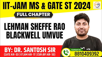 IIT-JAM MS 2025 | Lehman Sheffe Rao Blackwell UMVUE | Mathstats @8810409392