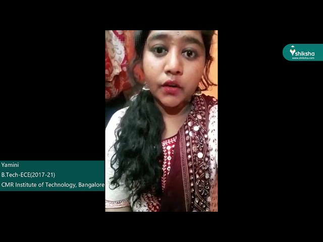CMR Institute of Technology, I.T. Park Road, Bangalore - College Review by the Students