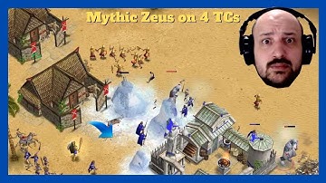 Norse down 2 to 4 TC?! | 1v1 Thor vs Zeus #aom #ageofempires