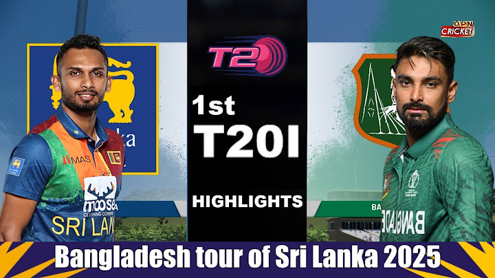 Sri Lanka vs Bangladesh 1st T20I Highlights 2025 | SL vs BAN 1st T20I Highlights