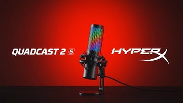 HyperX Quadcast 2 S RGB Gaming Microphone Official Firstlook