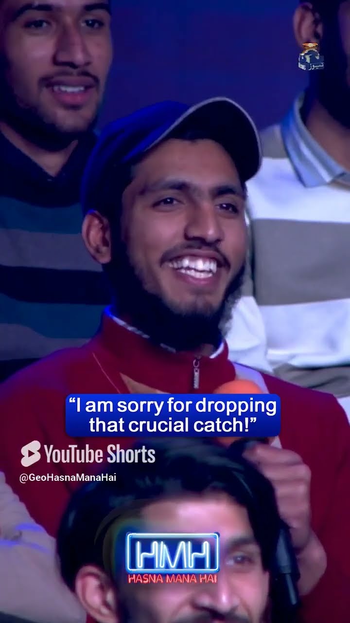 Hasan Ali apologizes for dropping that crucial catch   #hasanali #hasnamanahai #tabishhashmi #shorts