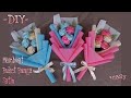 DIY - Cara Membuat Buket Bunga Satin | How to Wrapping Bouquet Easy