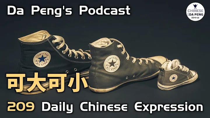 Daily Chinese Expression 209 「这件事儿可大可小，我们要注意啦！| 可大可小」 Speak Chinese with Da Peng 大鹏说中文 - DayDayNews