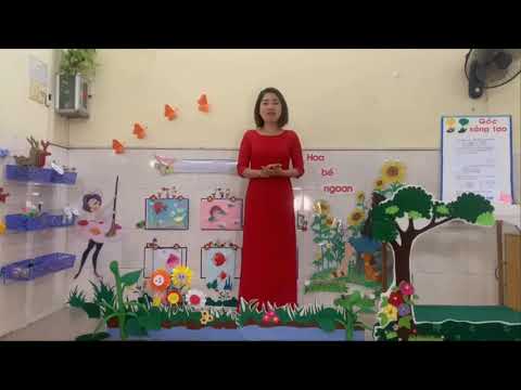 Lĩnh vực phát triển thẩm mỹ: Dạy hát bài Khúc hát đôi bàn tay lớp MG4-5 tuổi