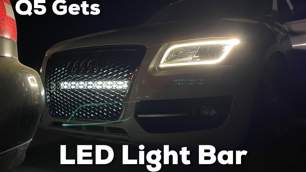 Elendighed betale sig overvældende Lowest Q5 Gets a LED Light Bar - Revised | Less Functional - YouTube