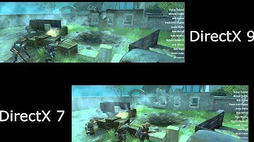 Call of Duty 2 - Low DirectX 7 Vs Max DirectX 9