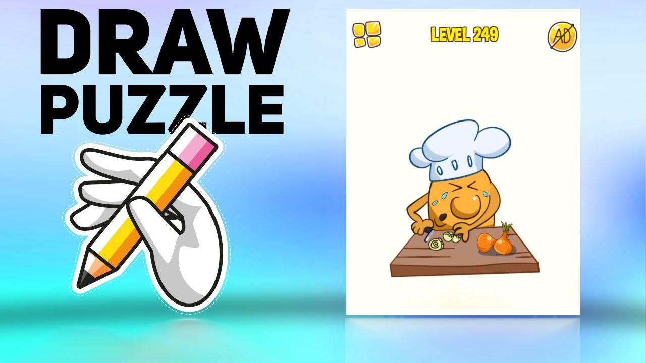 DRAW PUZZLE ✍️ with music🎵 Levels 249-257 