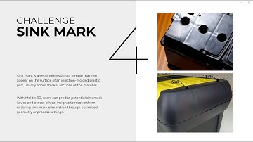 6 Common Injection Molding Challenges - Part 4: Sink Mark