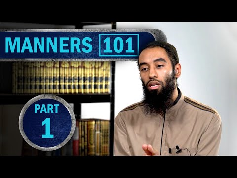 101 Manners — free 16-lesson Islamic course by Abu Taymiyyah