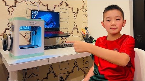 ENTINA Tina2 PLUS 3D Printer Review for KIDs