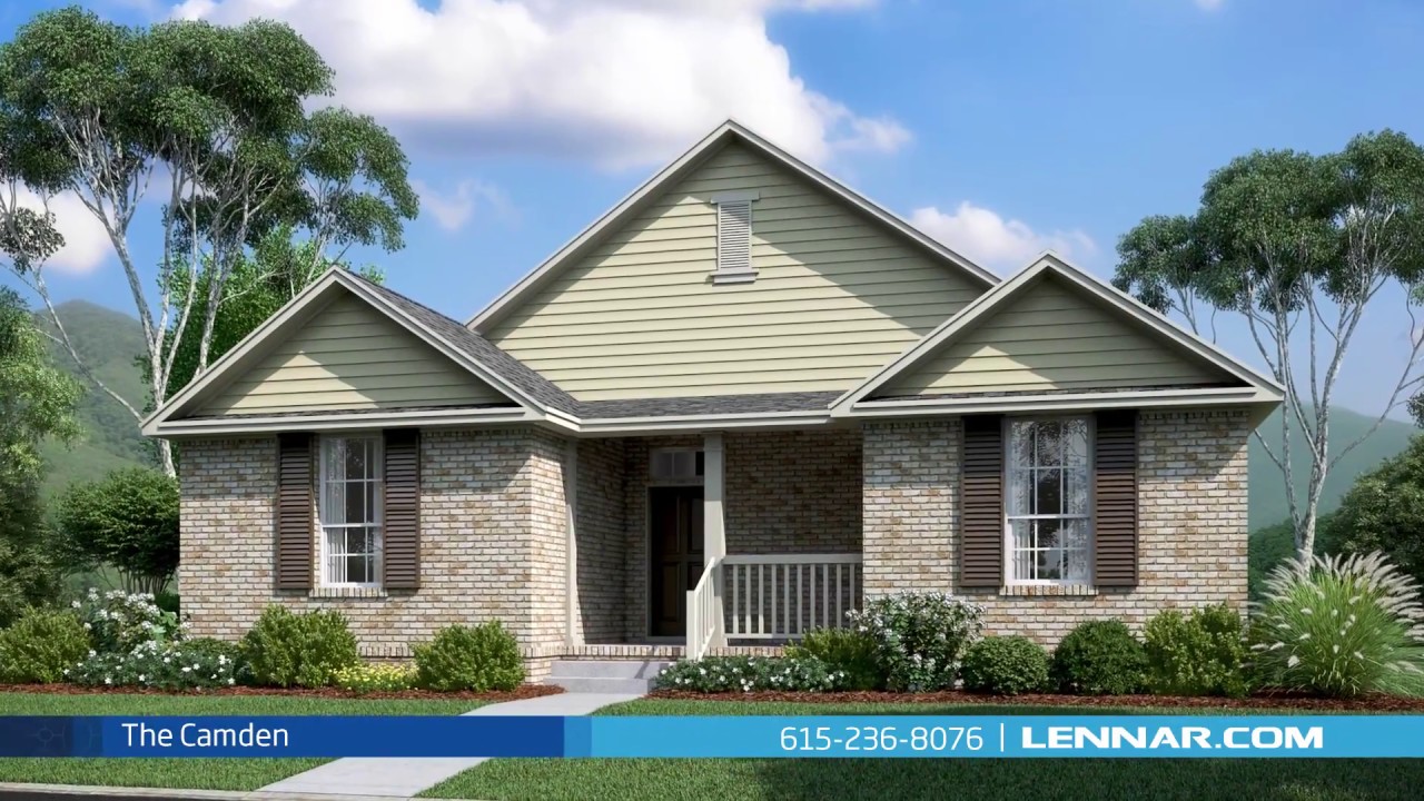 The Camden Home Tour Lennar Nashville YouTube