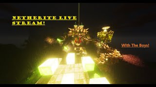 Minecraft Netherite Server Live Stream! Part 2