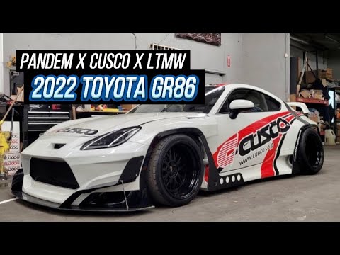 2022 Toyota GR86 BRZ Widebody on BBS LM for 2021 Sema. Pandem x